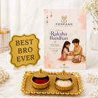 Neel Ratna Rakhi with Haldiram's Kaju Katli for Brother
