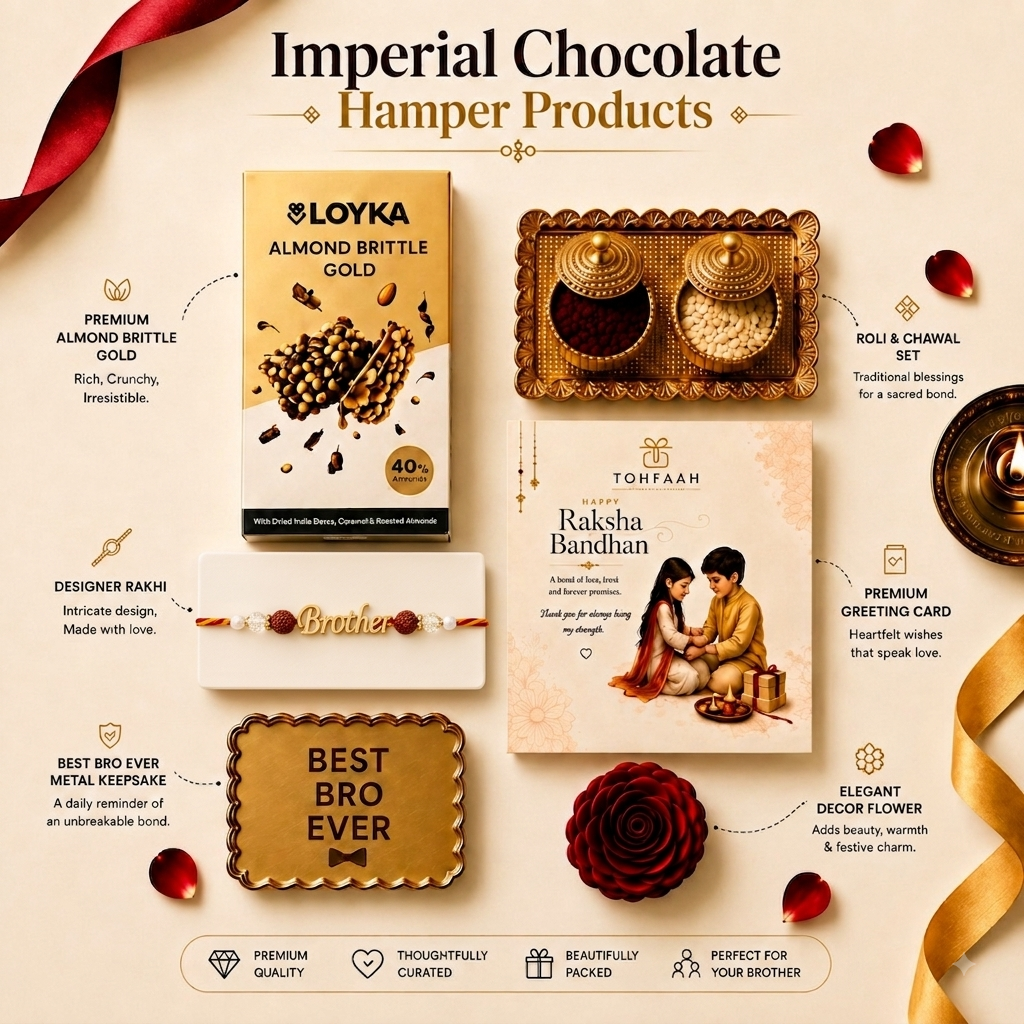 Bhrata Shri Rakhi with Imperial Chocolate Box